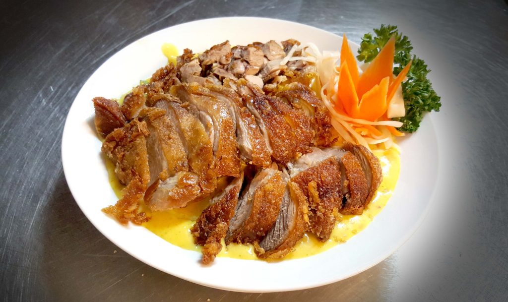 Hähnchen knusprig gebraten – Viet Quan – Saarbrücken